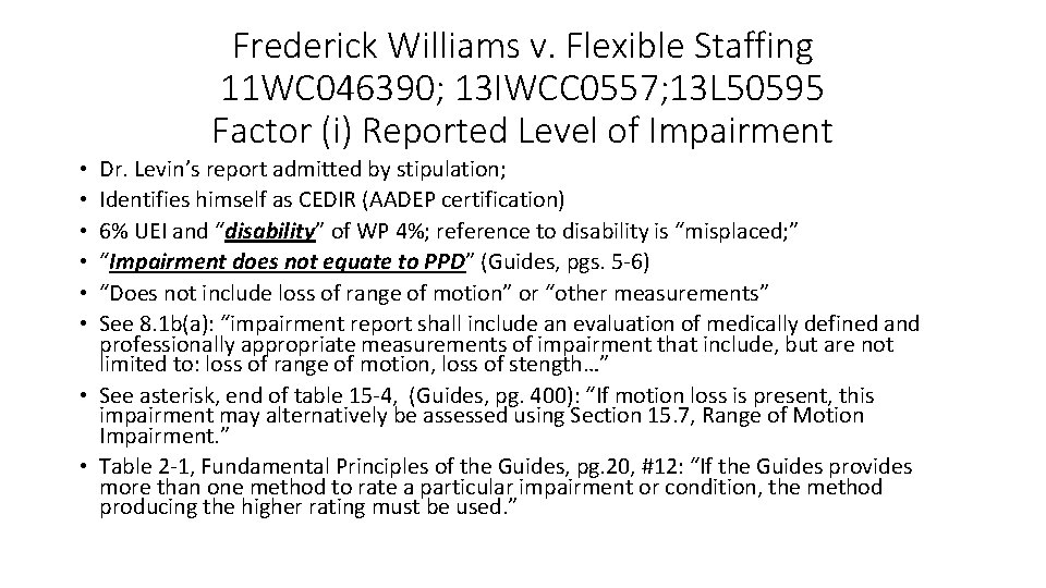 Frederick Williams v. Flexible Staffing 11 WC 046390; 13 IWCC 0557; 13 L 50595