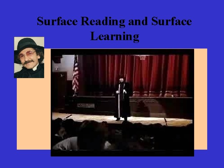 Surface Reading and Surface Learning 