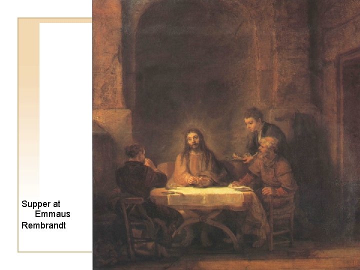 Supper at Emmaus Rembrandt 