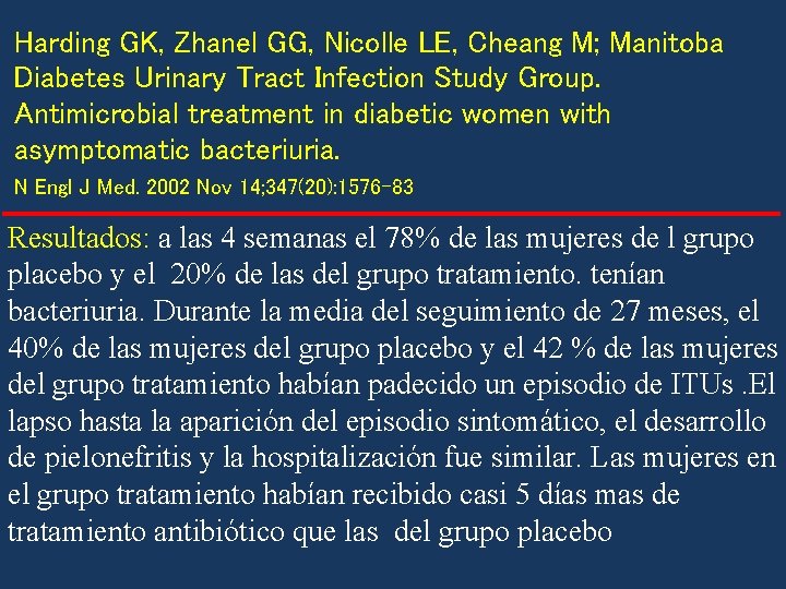 Harding GK, Zhanel GG, Nicolle LE, Cheang M; Manitoba Diabetes Urinary Tract Infection Study Harding GK, Zhanel GG, Nicolle LE, Cheang M; Manitoba Diabetes Urinary Tract Infection Study
