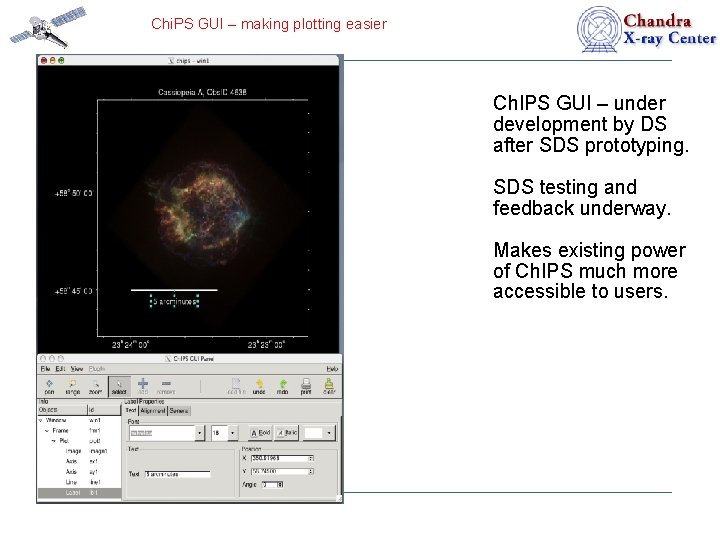Chi. PS GUI – making plotting easier Ch. IPS GUI – under development by