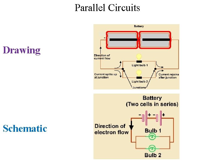 Parallel Circuits Drawing Schematic 
