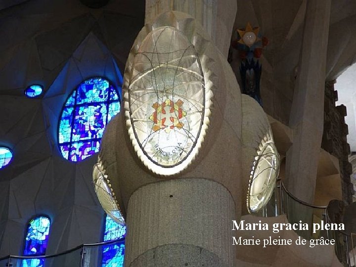 Maria gracia plena Marie pleine de grâce 