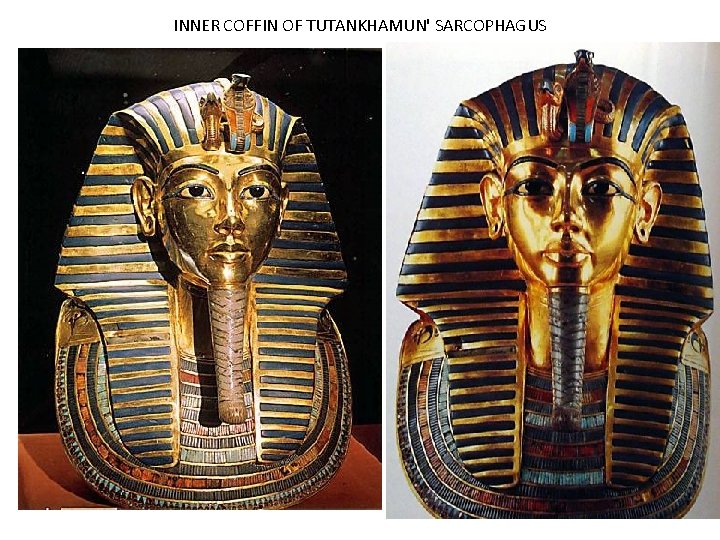 INNER COFFIN OF TUTANKHAMUN' SARCOPHAGUS 