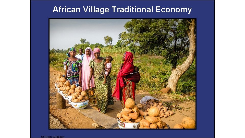 African Village Traditional Economy 