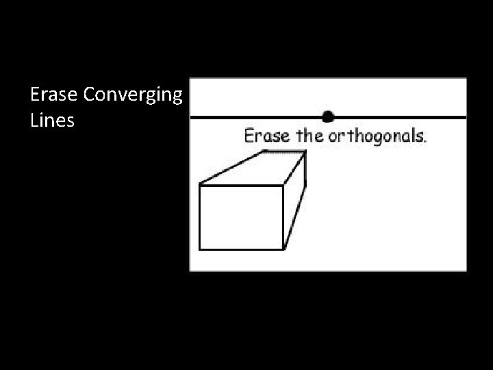 Erase Converging Lines Erase Converging Lines