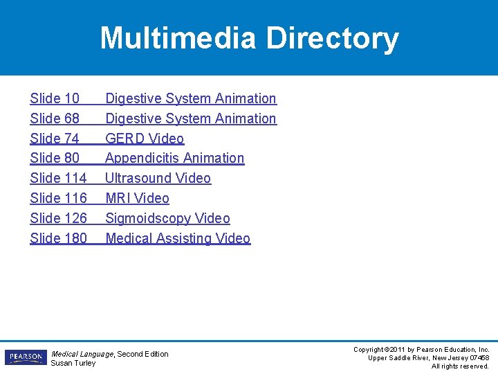 Multimedia Directory Slide 10 Slide 68 Slide 74 Slide 80 Slide 114 Slide 116