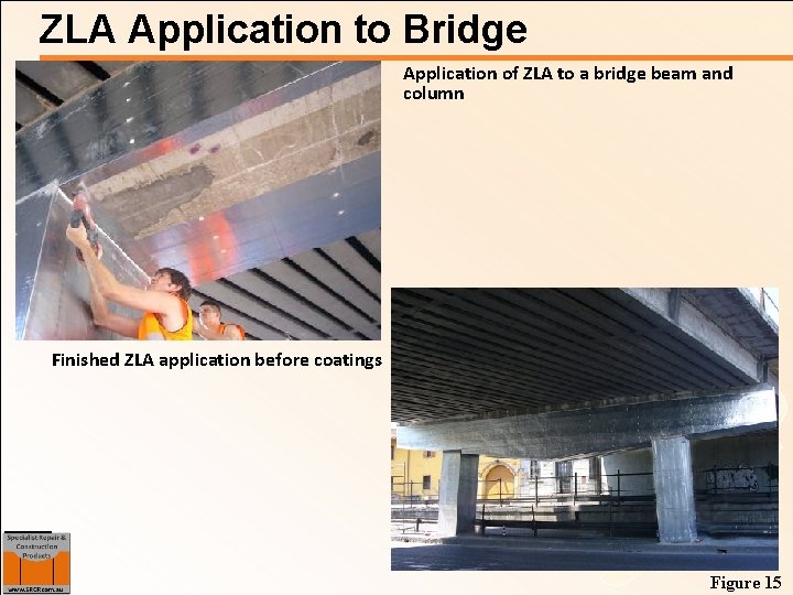 ZLA Application to Bridge Application of ZLA to a bridge beam and column Finished