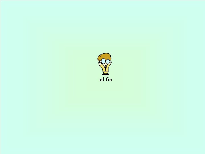 el fin 
