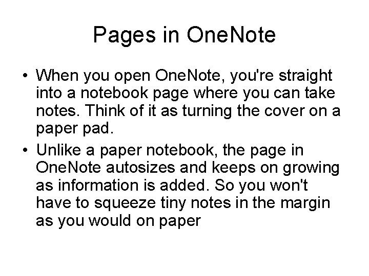 Microsoft One Note What is One Note It