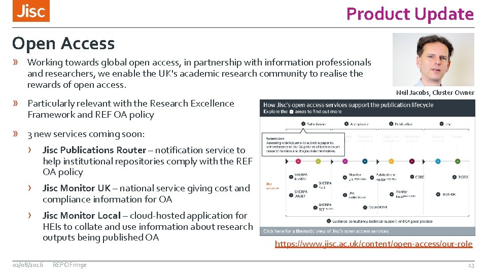 Product Update Open Access » Working towards global open access, in partnership with information