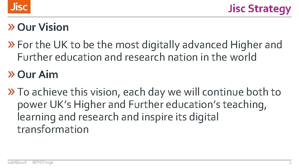 Jisc Strategy » Our Vision » For the UK to be the most digitally