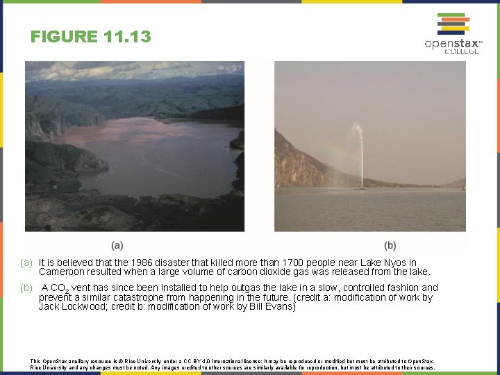 FIGURE 11. 13 (a) It is believed that the 1986 disaster that killed more FIGURE 11. 13 (a) It is believed that the 1986 disaster that killed more