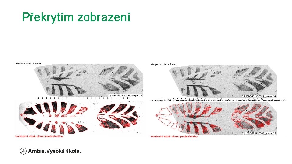 Překrytím zobrazení 