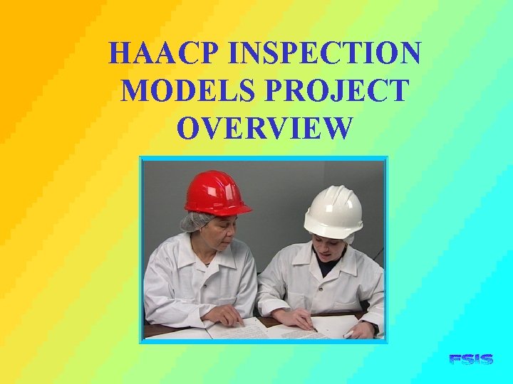 HAACP INSPECTION MODELS PROJECT OVERVIEW 