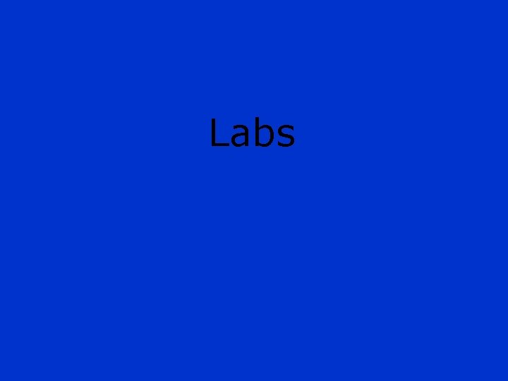 Labs 