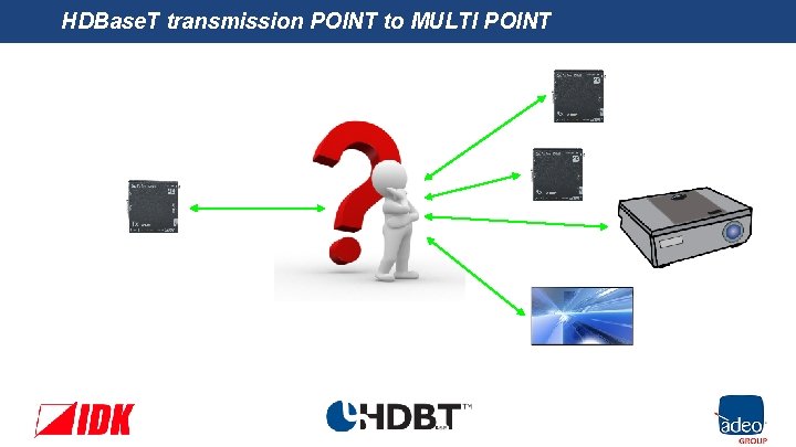 HDBase. T transmission POINT to MULTI POINT 
