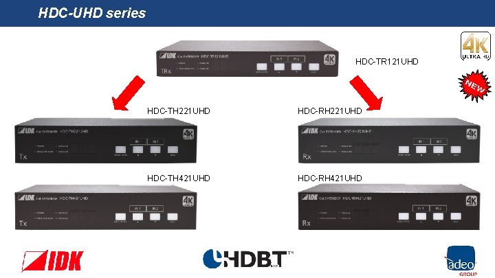 HDC-UHD series HDC-TR 121 UHD HDC-TH 221 UHD HDC-RH 221 UHD HDC-TH 421 UHD