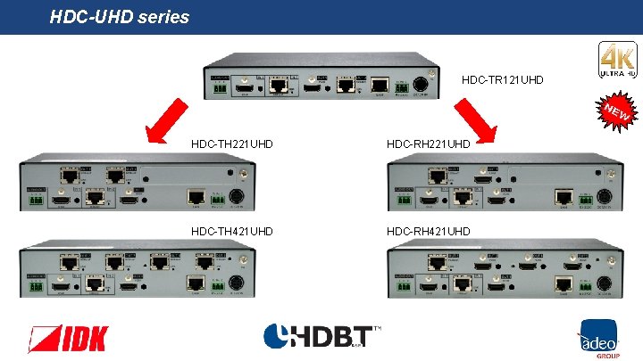 HDC-UHD series HDC-TR 121 UHD HDC-TH 221 UHD HDC-RH 221 UHD HDC-TH 421 UHD