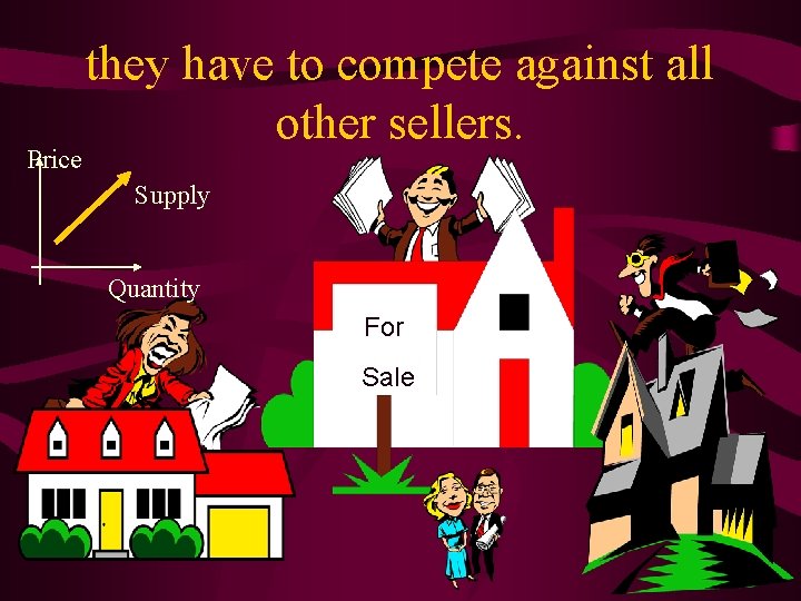 Price they have to compete against all other sellers. Supply Quantity For Sale 29