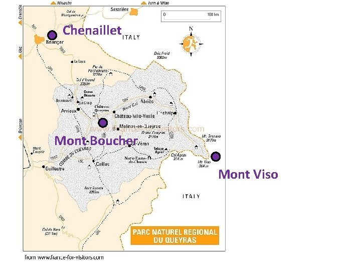 Chenaillet Mont Boucher Mont Viso 