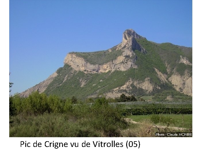 Pic de Crigne vu de Vitrolles (05) 