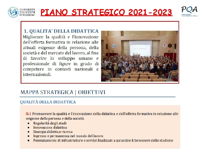 PIANO STRATEGICO 2021 -2023 