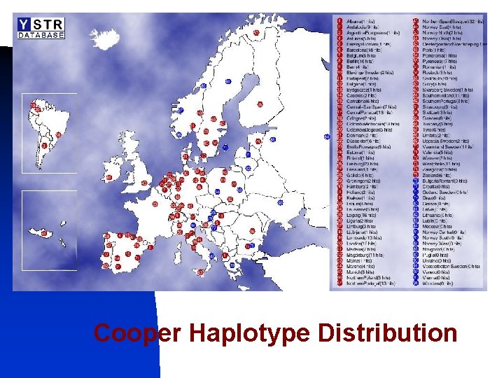 Cooper Haplotype Distribution 