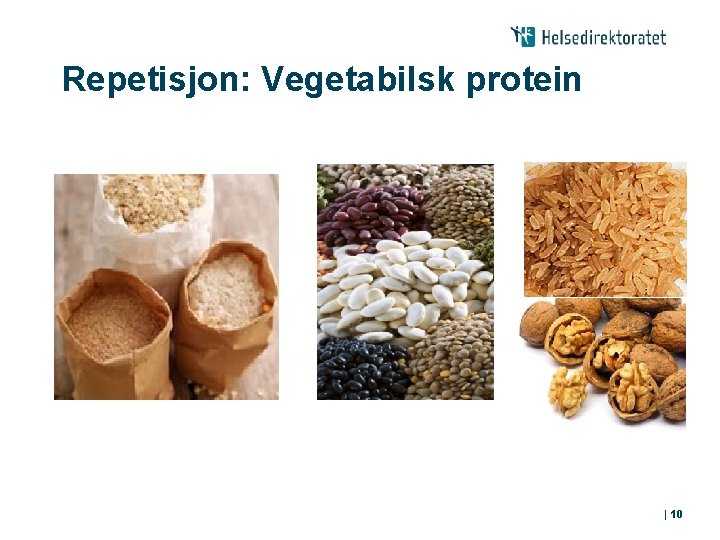 Repetisjon: Vegetabilsk protein | 10 