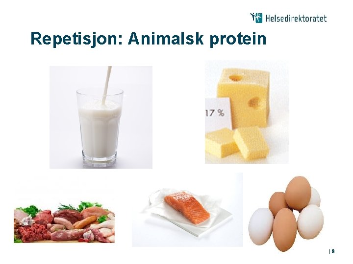 Repetisjon: Animalsk protein |9 