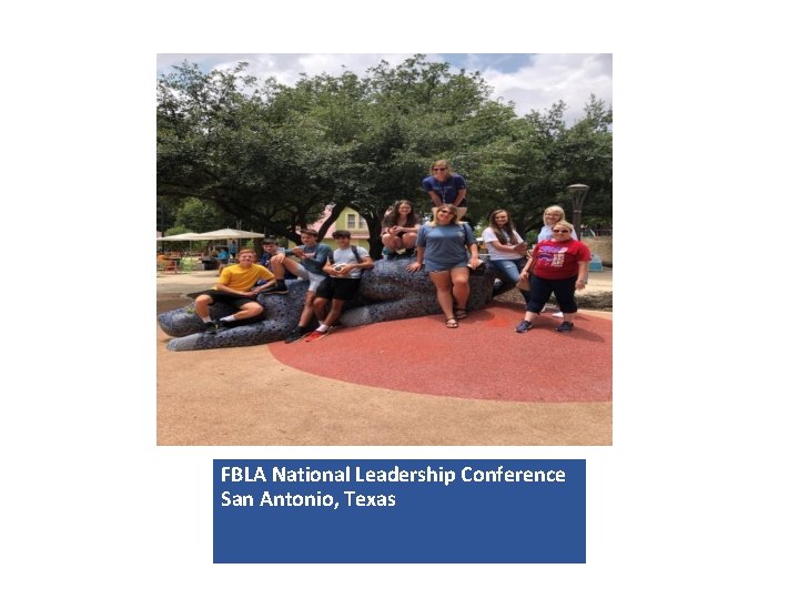 FBLA National Leadership Conference San Antonio, Texas 