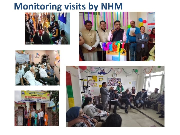 Monitoring visits by NHM 