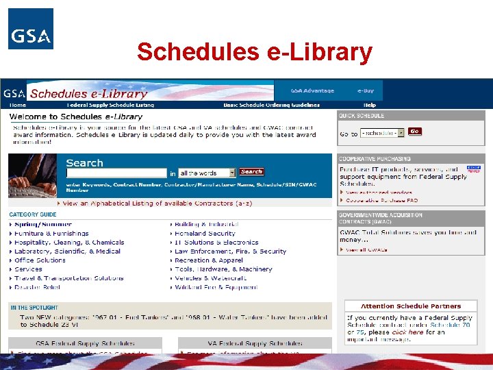 Schedules e-Library 