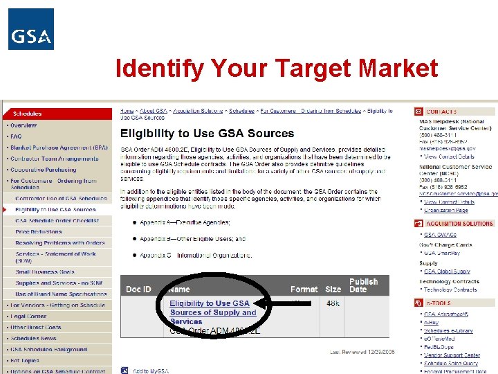 Identify Your Target Market 