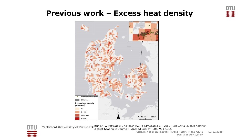Previous work – Excess heat density Bühler F. , Petrovic S. , Karlsson K.