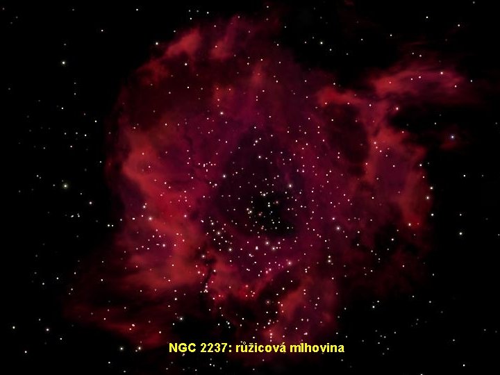 NGC 2237: růžicová mlhovina 