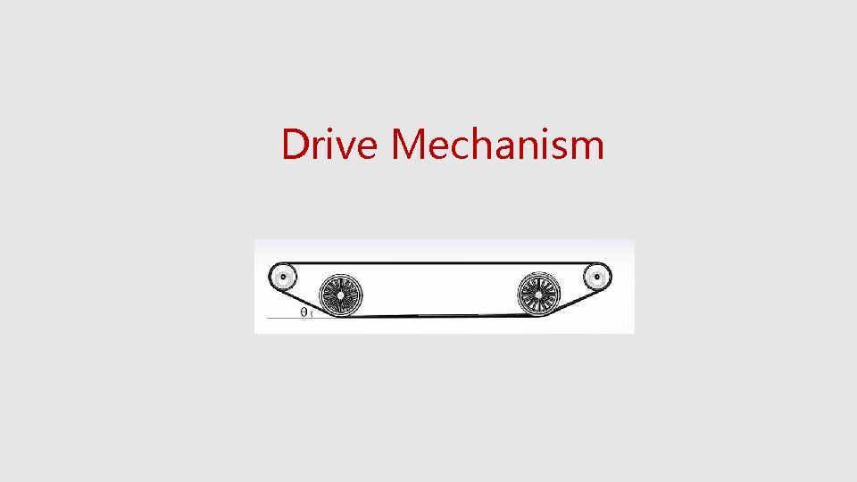 Drive Mechanism 