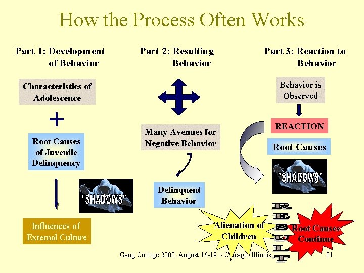 How the Process Often Works Part 1: Development of Behavior Part 2: Resulting Behavior