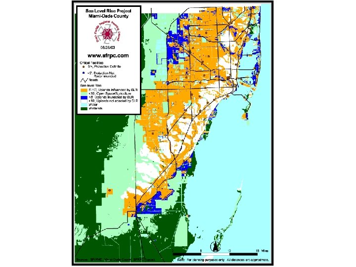 Impacts of Sea Level Rise in the South