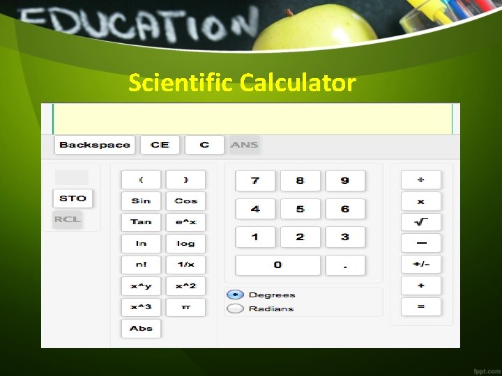 Scientific Calculator 