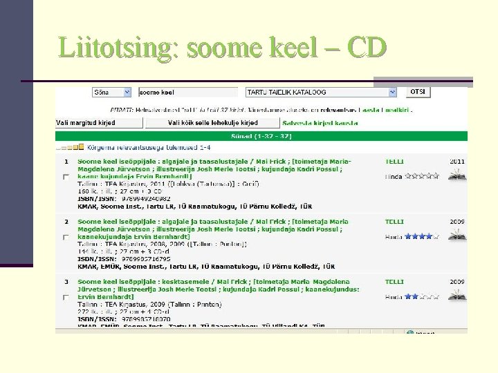 Liitotsing: soome keel – CD 