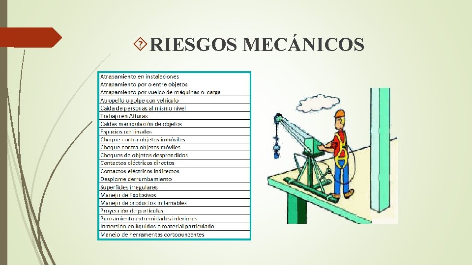  RIESGOS MECÁNICOS 