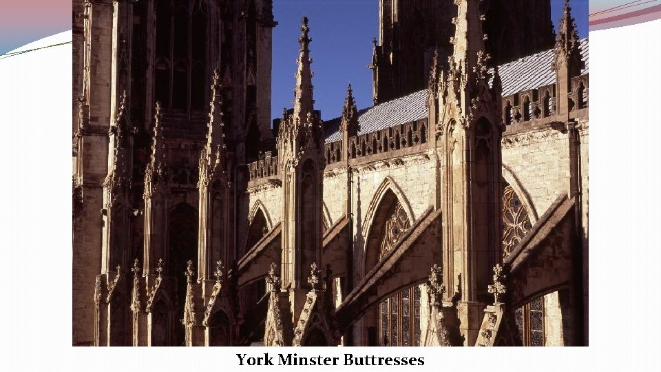 York Minster Buttresses 