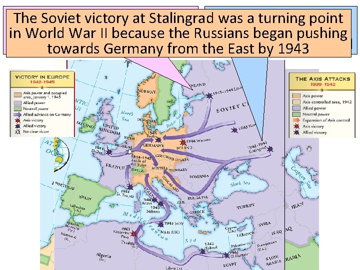 Meanwhile, the Soviet army The defeated The Soviet victory at Stalingrad was. Soviets a