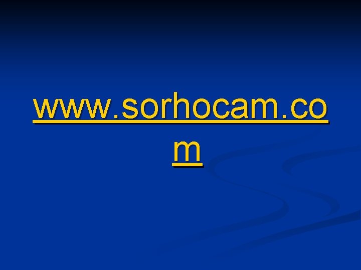 www. sorhocam. co m 