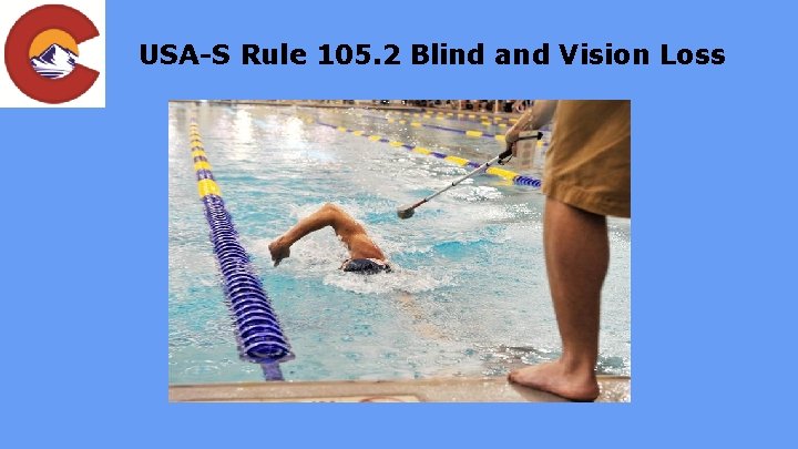 USA-S Rule 105. 2 Blind and Vision Loss 