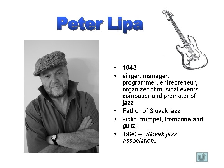  • 1943 • singer, manager, programmer, entrepreneur, organizer of musical events composer and