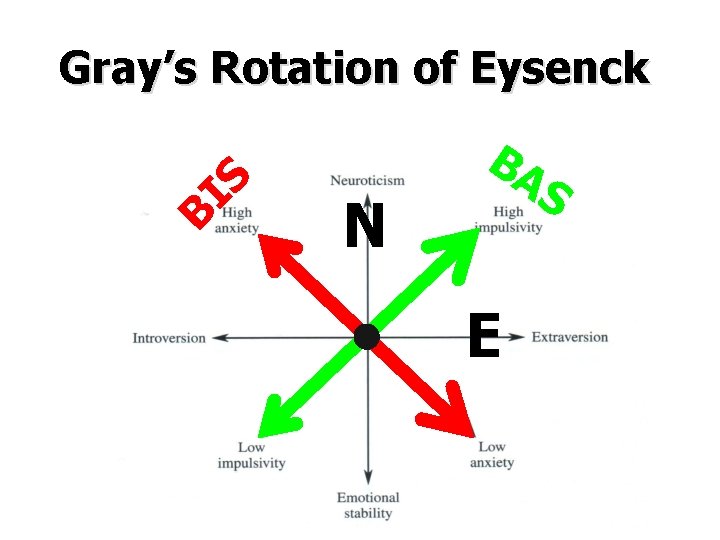 BI S Gray’s Rotation of Eysenck N BA S E 