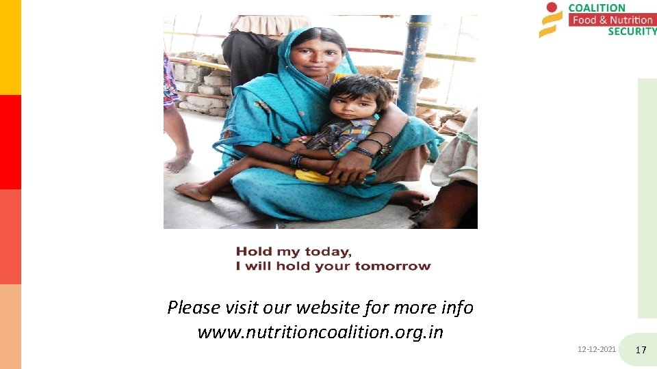 Please visit our website for more info www. nutritioncoalition. org. in 12 -12 -2021