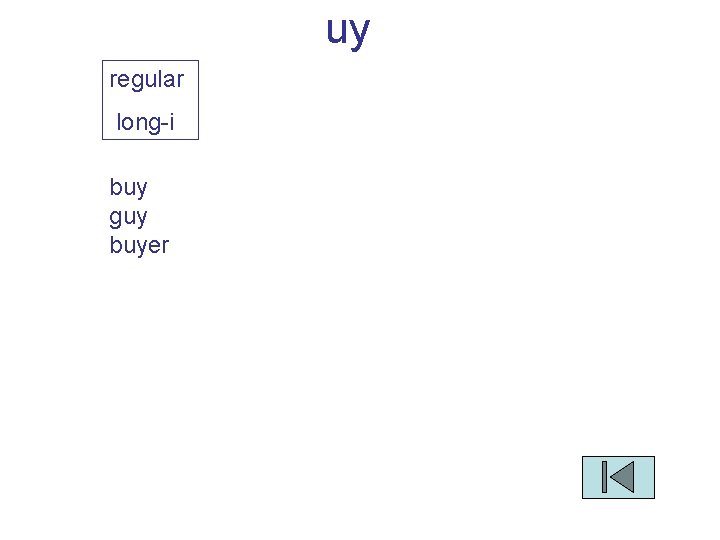 uy regular long-i buy guy buyer 